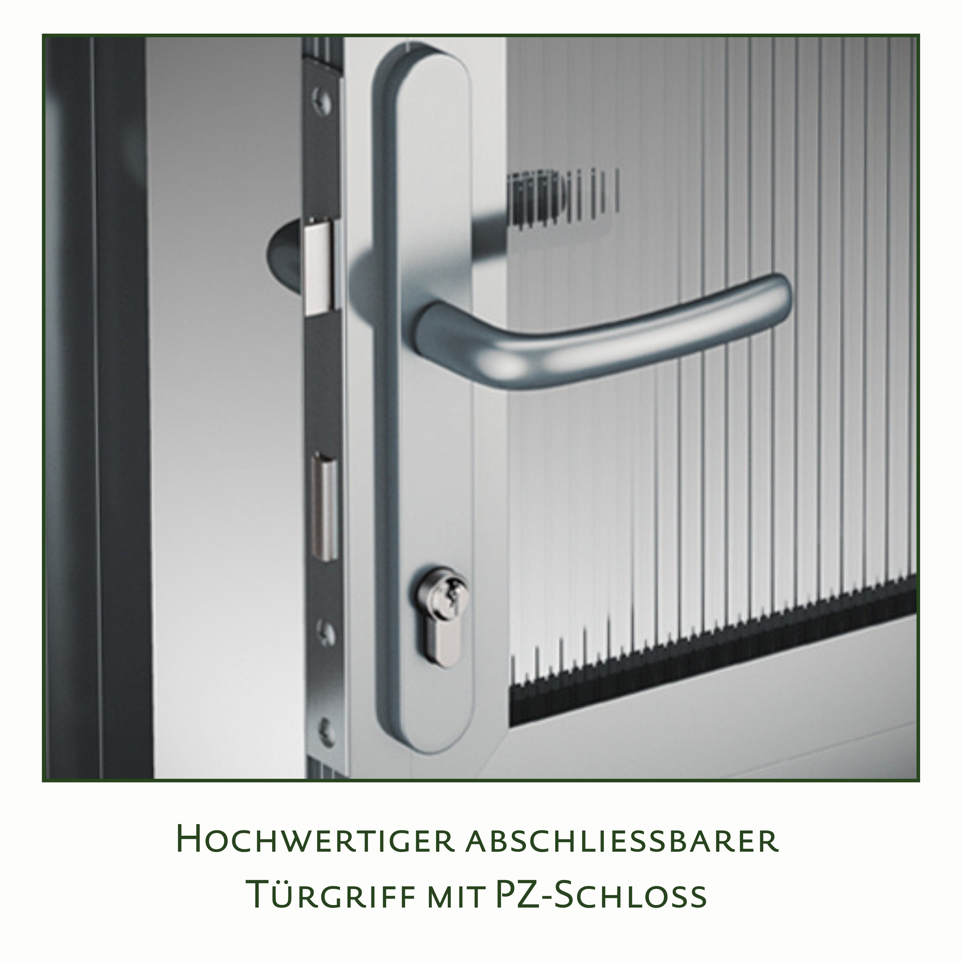 Gewächshaus Linea I - anthrazit-grau Gewächshaus Linea I - anthrazit-grau