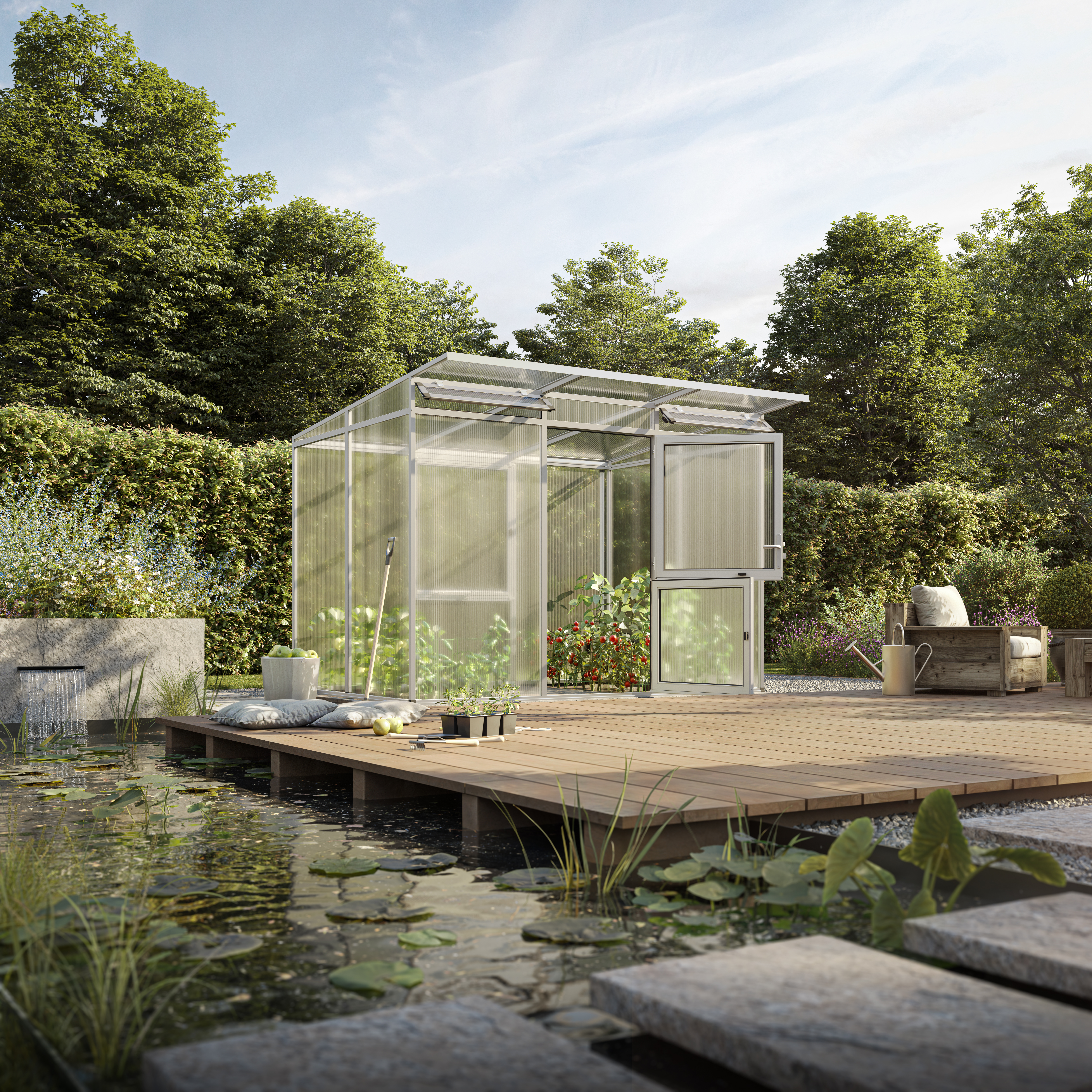 Gewächshaus Botanica Design Typ 2 - pressblank