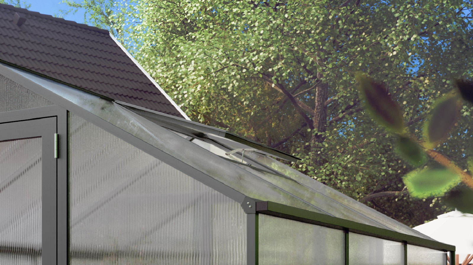 Zusätzliches Dachfenster für Tulpe - anthrazit-grau